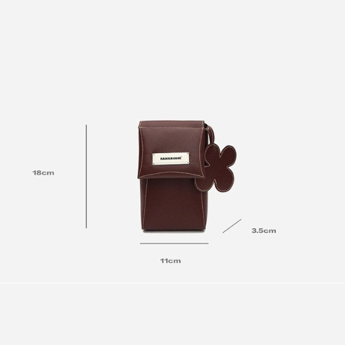 ใ๐๐๐๐๐ฅ๐ข๐ข๐ ใVertical slanted small flower mobile phone bag