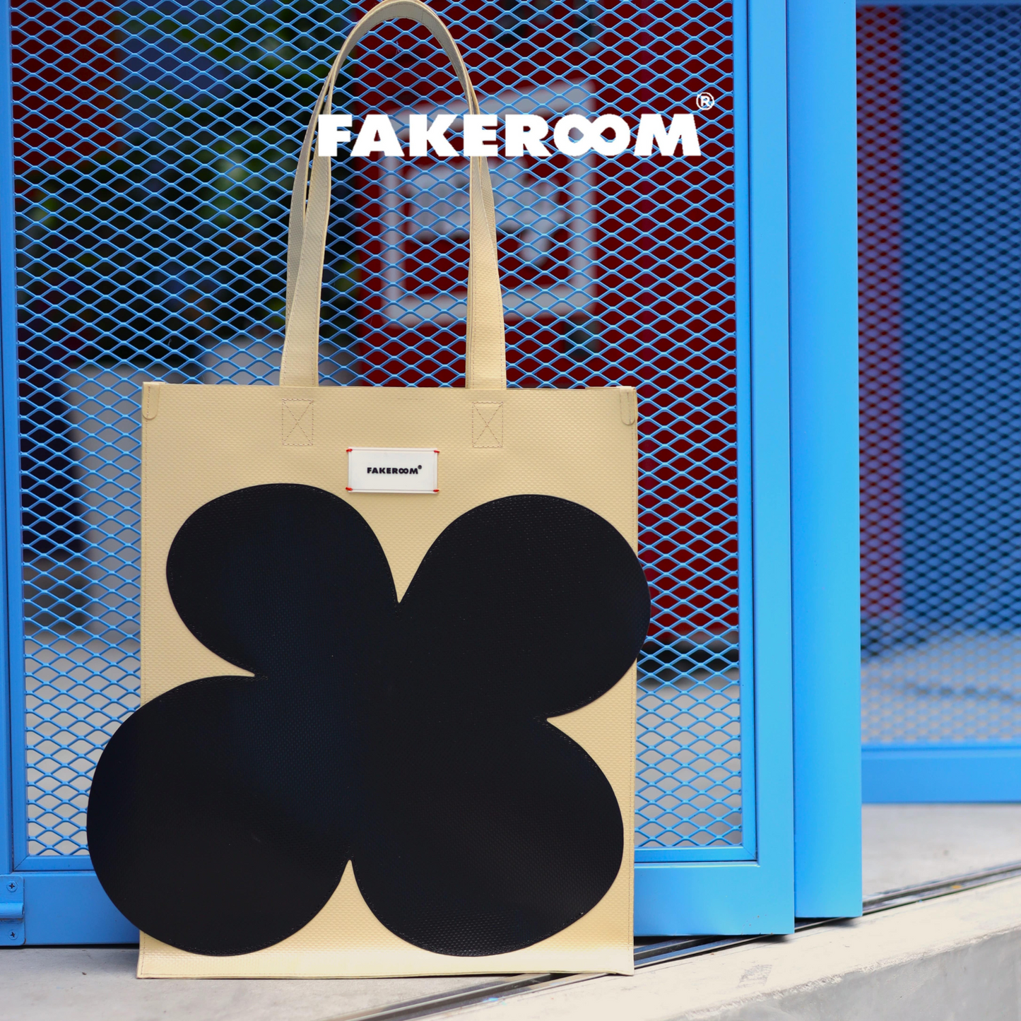ใ๐๐๐๐๐ฅ๐ข๐ข๐ ใFlower Tote Bag (Beige)