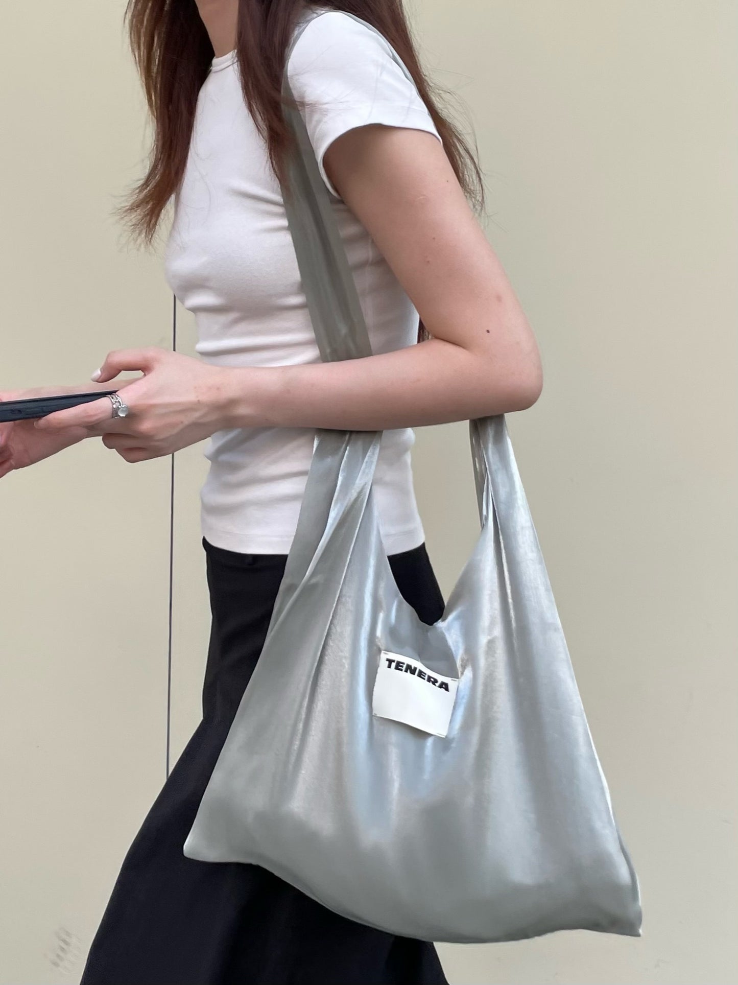 ใ๐ง๐๐ก๐๐ฅ๐ใBallet crossbody bag (brown gray)