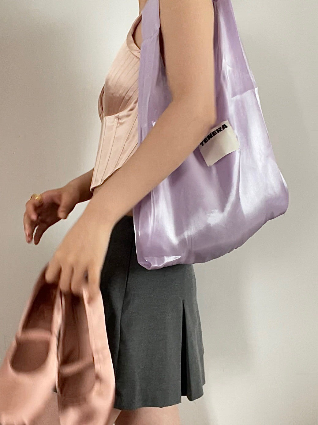 ใ๐ง๐๐ก๐๐ฅ๐ใBallet Shoulder Bag (Lilac Purple)