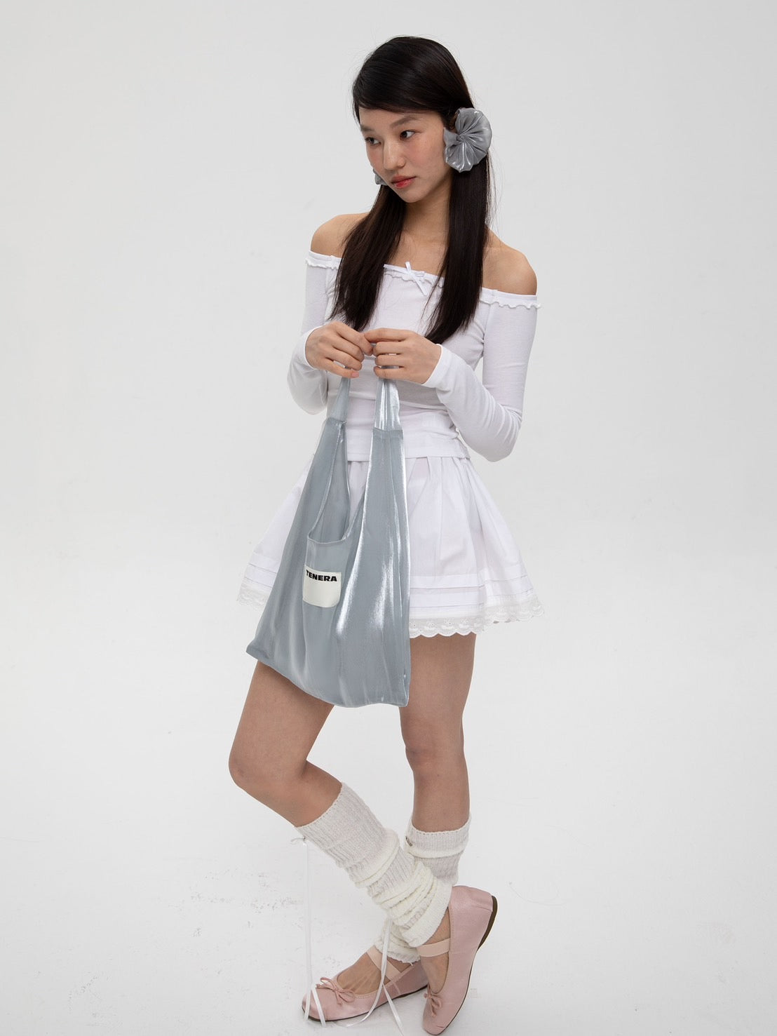 ใ๐ง๐๐ก๐๐ฅ๐ใPearl ballet shoulder bag