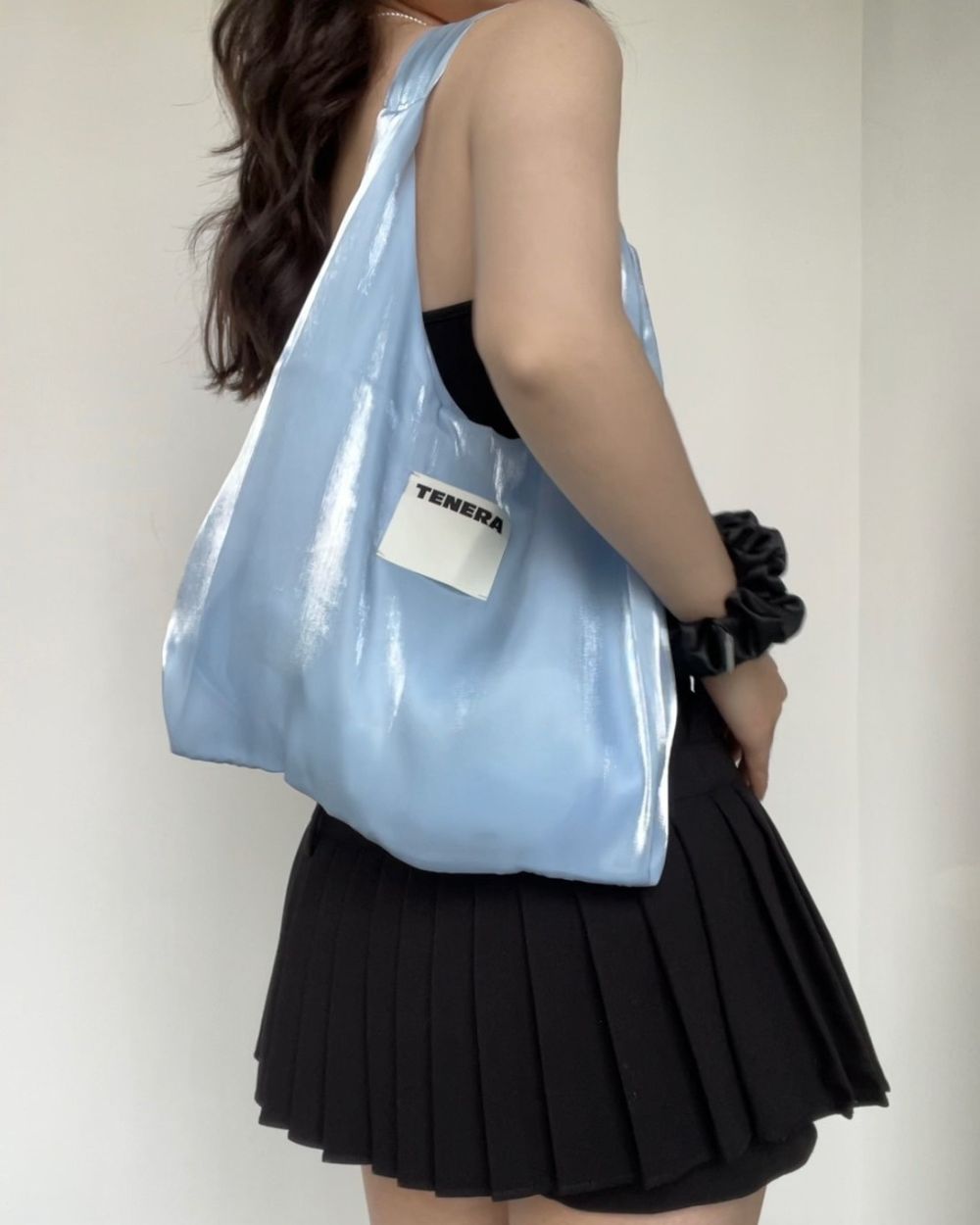 ใ๐ง๐๐ก๐๐ฅ๐ใBallet Shoulder Bag (Ice Blue)