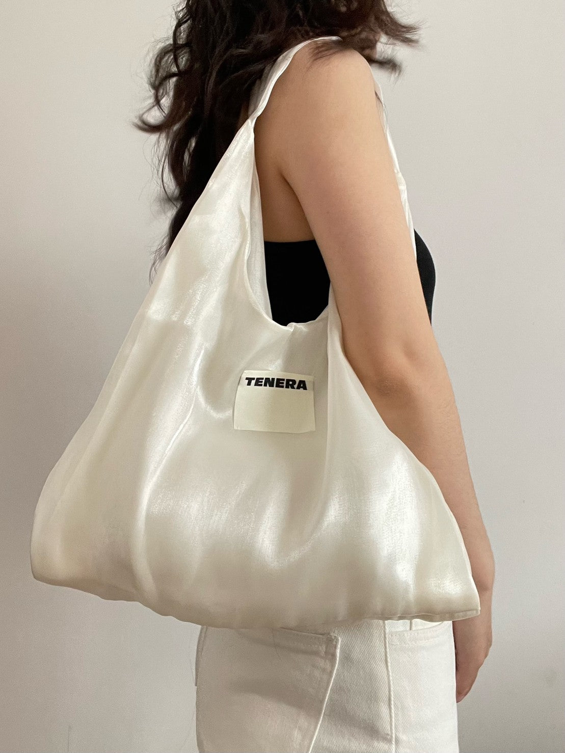 【𝗧𝗘𝗡𝗘𝗥𝗔】Ballet Shoulder Bag (Pearl White)